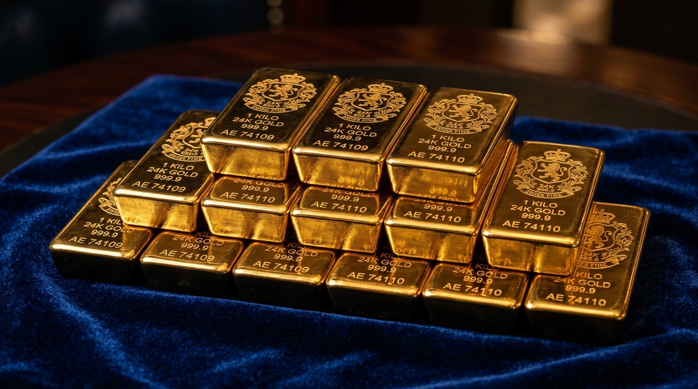 TGH 24K Minted Gold Bullion Bar